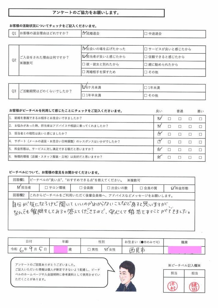 20241003アンケート｜西尾市